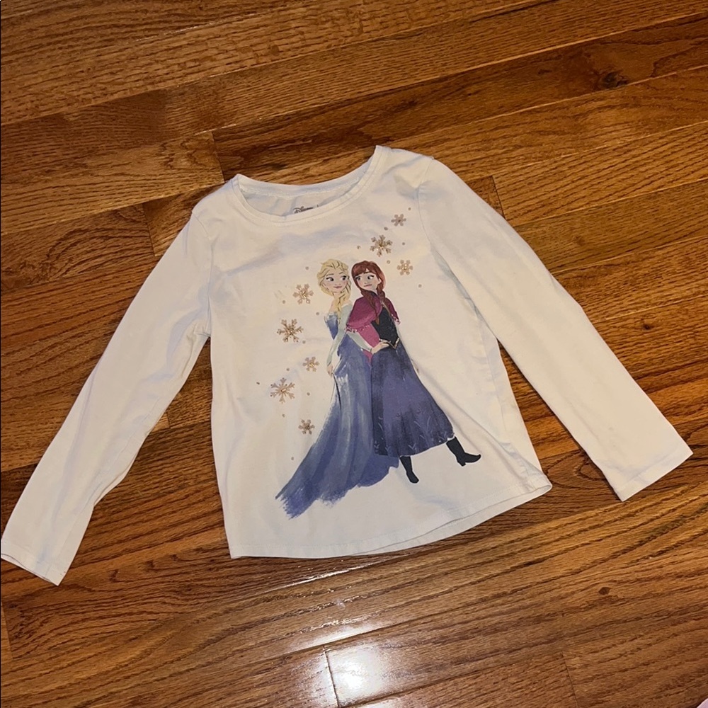 Frozen Kids Long Sleeve Shirt - White